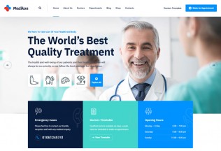 Medikon – Premium Responsive Health & Medical WordPress Theme