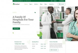 Medileaf – Premium Responsive Health & Medical HTML5 Template