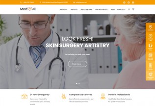 Medin – Premium Responsive Medical Center WordPress Theme