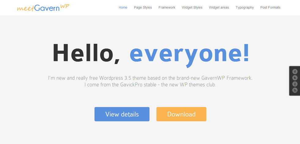 Home page