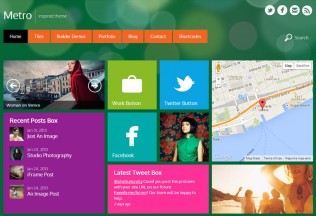 Metro – Premium Responsive WordPress Blog & Portfolio Theme