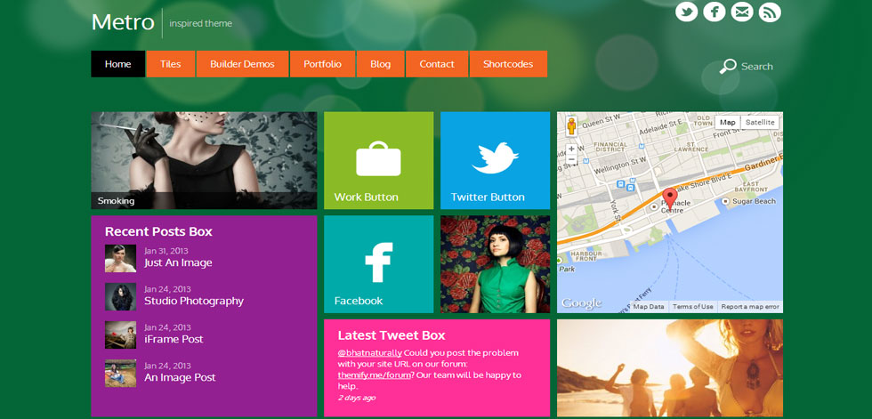 Home page