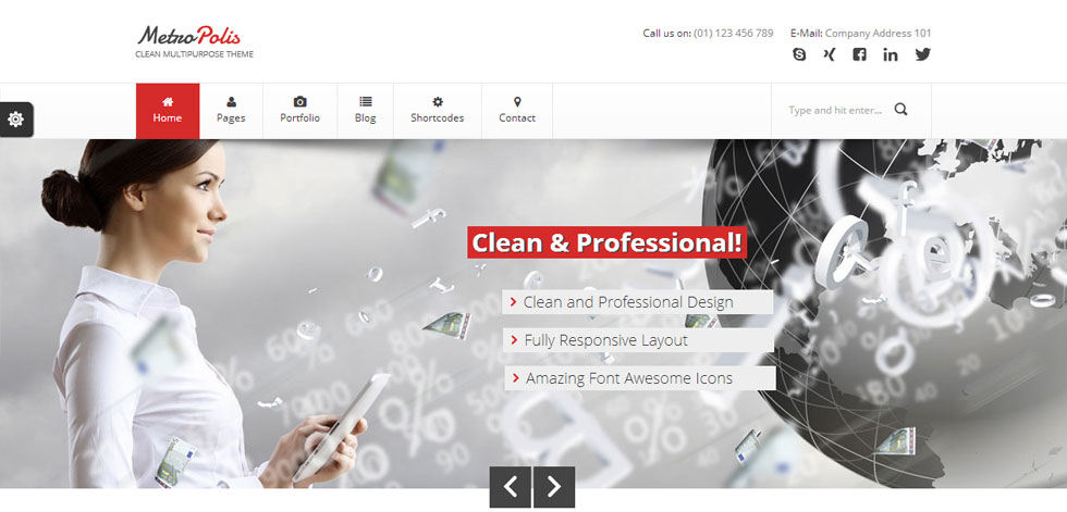 Home page