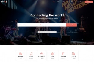 Meup – Premium Responsive Marketplace Events WordPress Theme