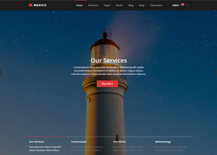 Mexico – Premium Responsive Multipurpose HTML5 Template