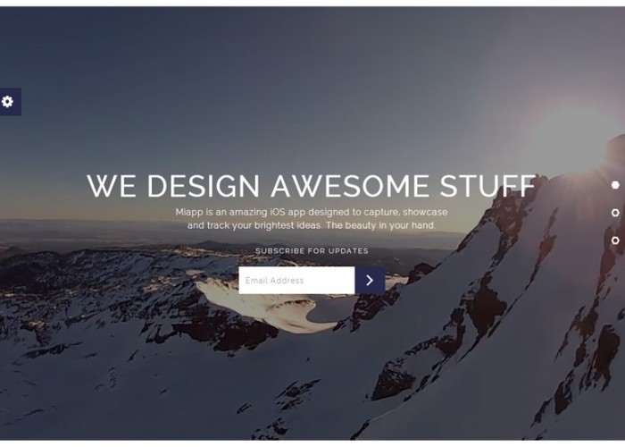 Miapp – Premium Responsive Parallax Coming Soon HTML5 Template