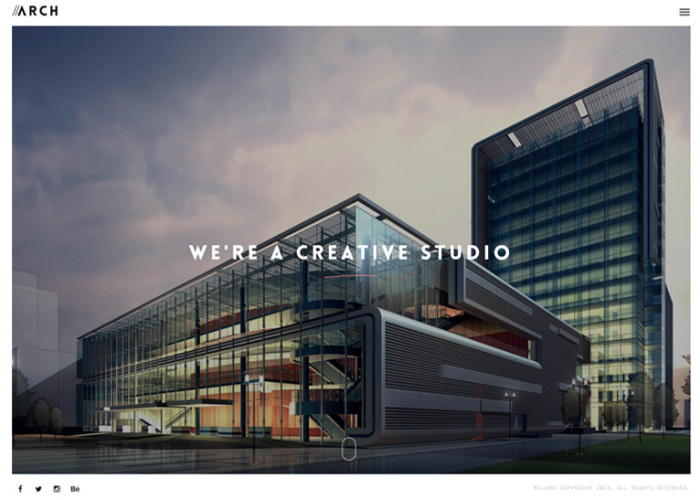 Milano – Premium Responsive Creative HTML5 Template for Professionals