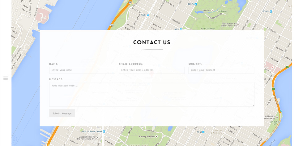 Contact page