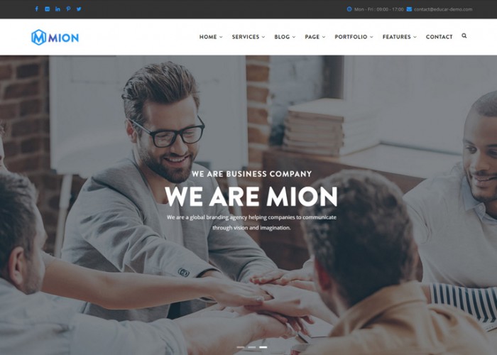 Mion – Premium Responsive Business Drupal 8 Theme