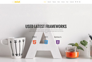 Mist – Premium Responsive Multipurpose HTML5 Template