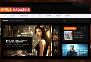 Mitius – Joomla Premium Responsive Template