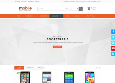 Best Responsive OpenCart Mobile Store Templates 2014
