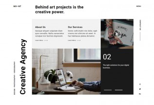Mont – Premium Responsive Creative Agency Portfolio Muse Template