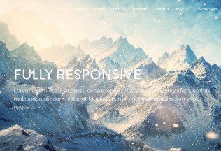 Mountain – Premium Responsive One Page Parallax WordPress Theme
