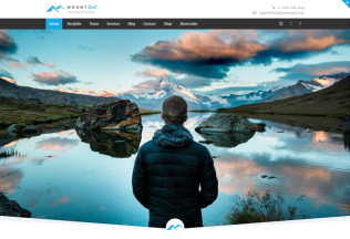 Mountcool – Premium Responsive One Page Multipurpose WordPress Theme