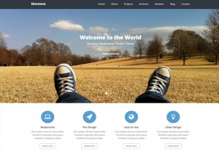 Moveone – Premium Responsive Business Tumblr Theme