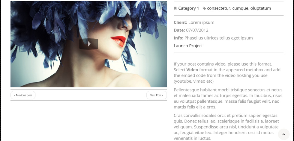 Blog Post Page