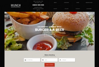 Munch – Premium Responsive Restaurant & Business WordPress Theme
