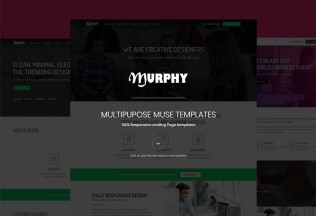 Murphy – Premium Responsive Creative MultiPurpose Muse Template