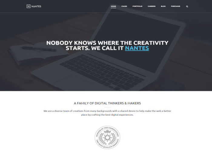 Nantes – Premium Responsive Ecommerce & Corporate WordPress Theme