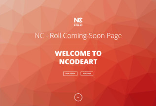 NC-Roll – Premium Responsive Coming Soon HTML5 Template
