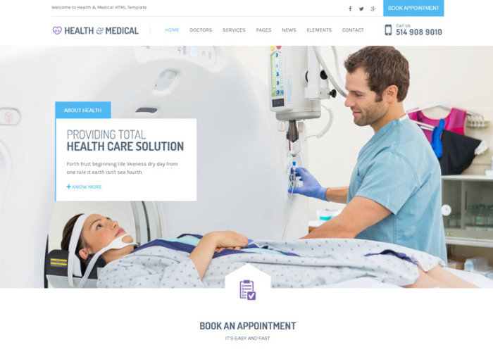 Health & Medical – Premium Responsive HTML5 Template