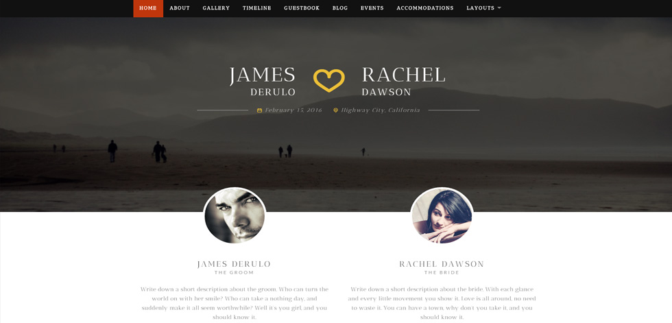 Home page