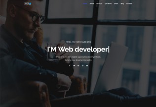 Ner – Premium Responsive Personal Portfolio HTML5 Template