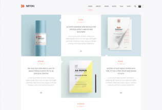 Neton – Premium Responsive Minimal Agency HTML5 Template