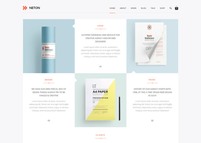 Neton – Premium Responsive Minimal Agency HTML5 Template