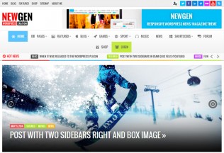Newgen – Premium Responsive News/Magazine WordPress Theme