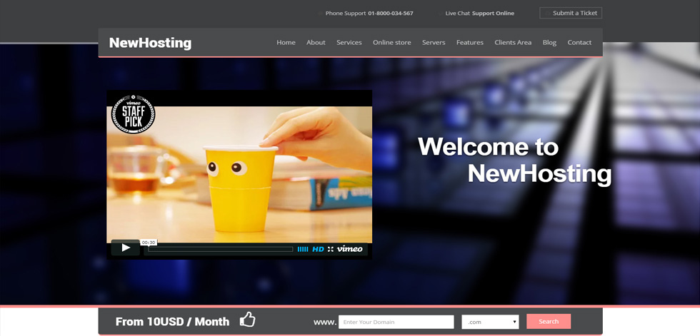 Home page