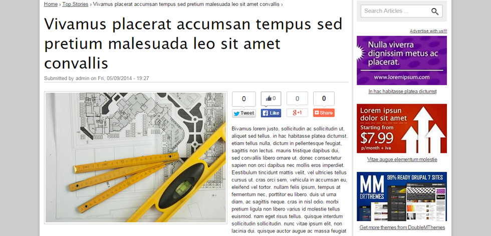 Post Page