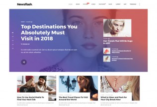 Newsflash – Premium Responsive Multi-Concept News and Magazine WordPress Theme