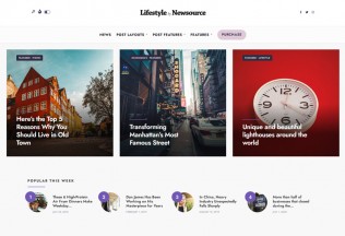Newsource – Premium Responsive Blog Magazine WordPress Theme