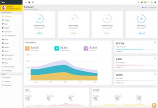 Nexa – Premium Responsive Material Design Admin HTML5 Template