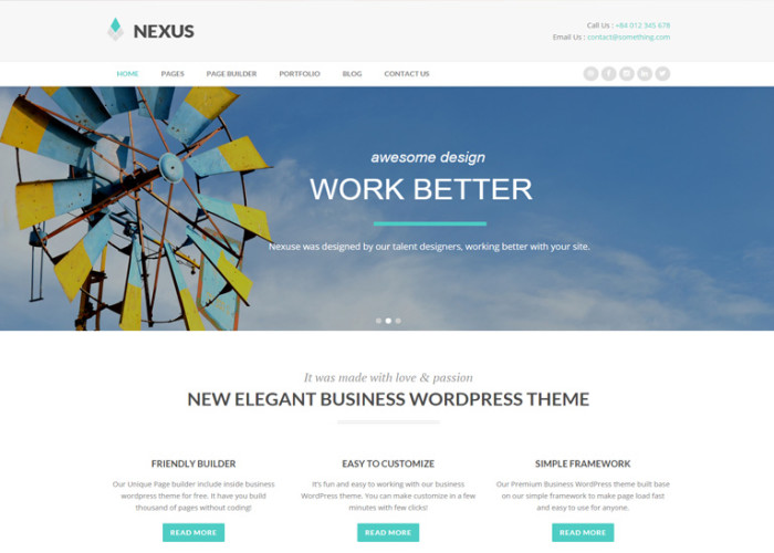 Nexus – Premium Responsive Elegant Business Drupal Theme