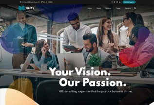 Nifty – Premium Responsive Business Consulting WordPress Theme