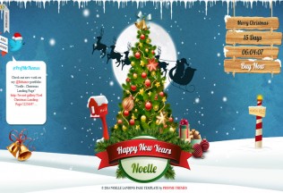 Noelle – Premium Responsive Christmas Landing Page HTML5 Template