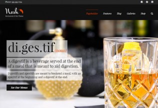 Nosh – Premium Responsive Restaurant and Bar WordPress Theme