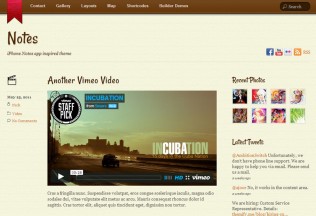 Notes – Premium Responsive WordPress Blog Theme