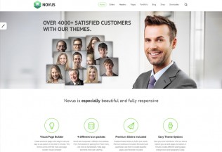 Novus – Premium Responsive Multipurpose WordPress Theme