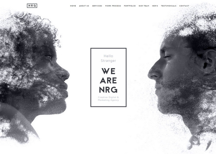 NRGagency – Premium Responsive Creative One-Page Agency Drupal Theme