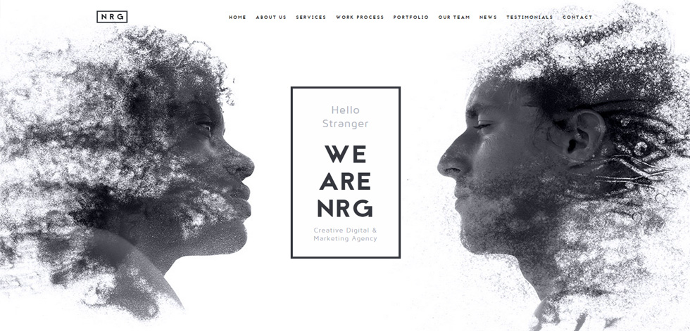 Welcome screen