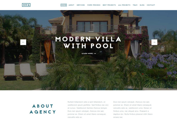 NRGarchitect – Premium Responsive Powerful Architecture Drupal Theme