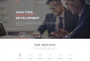 NRGbusiness – Premium Responsive One-Page Business Drupal Theme