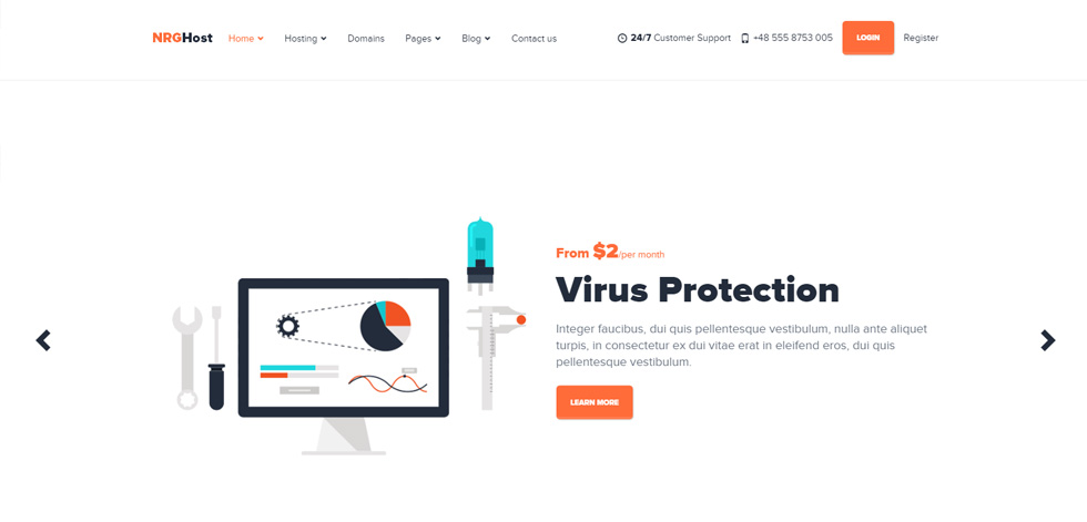 Home page