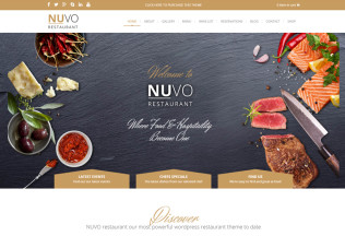 NUVO – Premium Responsive Restaurant Cafe & Bistro Drupal Theme