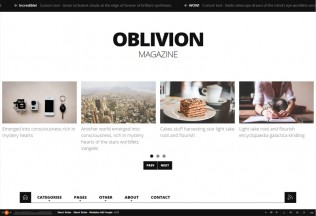 Oblivion Magazine – Premium Responsive Tumblr Theme