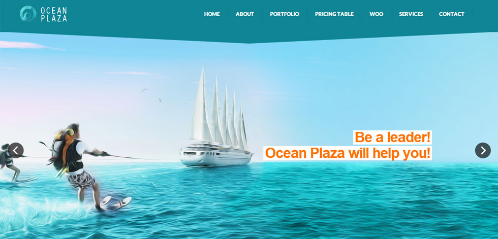 Welcome screen